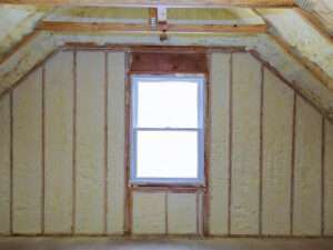Window in an attic